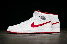 Nike Air Jordan 1 Mid Red White Black Nike Is Releasing A Budget Friendly Union X Air Jordan 1 Alternative Air Jordans Jordans For Men Jordan 1 Mid