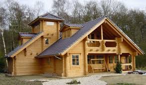 Beautiful Two Floor Wooden House Wooden House Design Wooden House Simple House Design