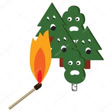 Quemando árboles y quemando madera por la noche. Incendios Forestales Vector Grafico Vectorial Imagenes De Incendios Forestales Vectoriales De Stock Depositphotos