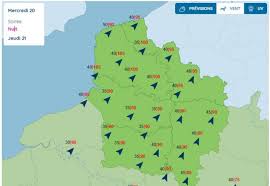 Les conditions ne sont pas favorables à la circulation et ont causé plusieurs accidents. Meteo Le Nord Et Le Pas De Calais Places En Vigilance Orange Vent Violent