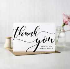 It is common to send thank you messages for gifts that you receive no matter what the occasion or event may be. Thank You Cards What S The Etiquette Nk Bride