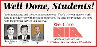 We'll give you some life insurance pointers on this edition of project wealth. Well Done Students Northfield Insurance Agency Kevin Rodgers Stan Hup Mark Lancaster