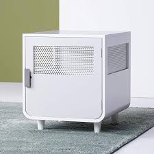 Staart Radius Wooden Dog Crate Alpine White Small 19 X 22 X 22 Wooden Dog Crate Decorative Dog Crates Pet Crate