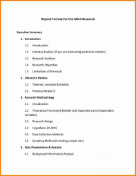 Research Report Format Report Template Research Paper Outline Template Research Report