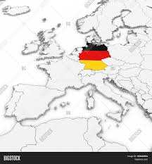 This clipart image is transparent backgroud and png format. 3d Map Germany German Image Photo Free Trial Bigstock