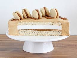 Alfajores Mousse Cake Fancy Desserts Cake Recipes Mousse Cake