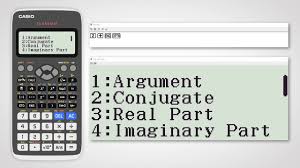Complex Number Using Casio Fx 991ex Casswiz Scientific Calculator Youtube