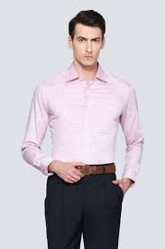 Louis Philippe Shirts Louis Philippe Pink Shirt For Men At Louisphilippe Com