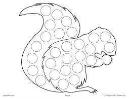 This set of patriotic dot coloring pages features illustrations with big dots to guide kids to dot and color in with dot markers or daubers. Do A Dot Art Coloring Pages Coloring Home