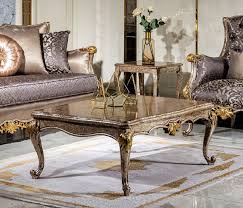 Wood living room table is very good idea to have something modern but also vintage in your home while making your living room even warmer. Casa Padrino Luxury Baroque Coffee Table Antique Silver Brown Gold Handcrafted Solid Wood Living Room Table In Baroque Style Noble Baroque Living Room Furniture