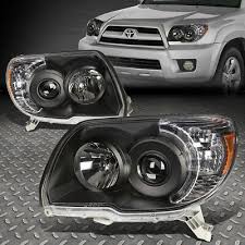 Смотрите видео 2006 toyota 4runner headlight assembly онлайн. For 2006 2009 Toyota 4runner Black Housing Amber Side Projector Headlight Lamp 146 88 Picclick