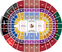 canadian tire centre section 101 seat views seatgeek