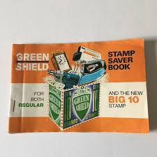 A Personal Favorite From My Etsy Shop Https Www Etsy Com Uk Listing 489535116 Vintage Green Shield Stamp Saver Book Uk Green Shield Vintage Ephemera Savers
