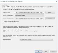 Incomplete or bad installation of a software application associated with the mcm format. Successfully Deploy Memcm Console Install User Collection Based