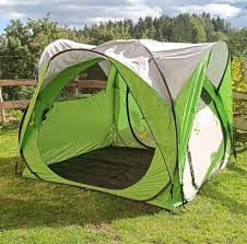Callieway® Kwiki Popup-tält 225x225 cm - Grönt (4 personer)