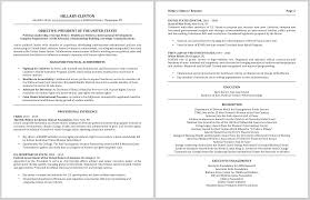 applying for presidency topresume