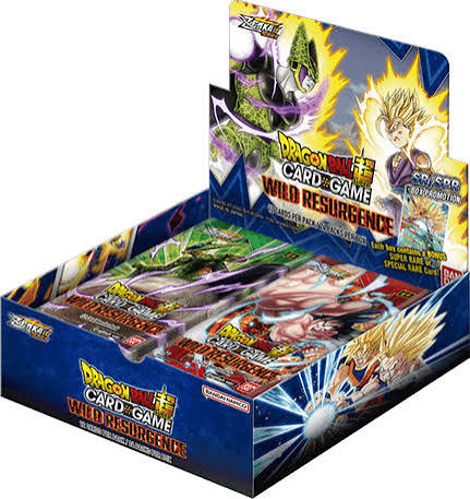 Dragon Ball Super Card Game Masters B21 Wild Resurgence Booster Box Sealed Case English