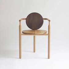 Wong Chair Is A Three Legged Wooden Armchair Created By Milk Design Milkdesignlimited Collaborating With Elmo Hk Using A Mix Of Mebel