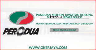 Jawatan Kosong Perodua Terkini Mohon Online Sekarang