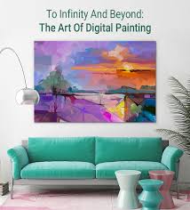 How to prepare overlays for digital art. To Infinity And Beyond The Art Of Digital Painting Wall Art Prints