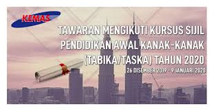 Berikut dikongsikan maklumat berkaitan tarikh dan aplikasi permohonan guru tabika kemas beserta syarat kelayakan permohonan Kemasukan Tabika Kemas 2021