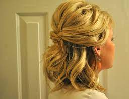 It could be extremely difficult to choose the best wedding hairstyle for your wedding. Astonishing Half Up Half Down Wedding Hairstyles For Short Length Hair Short Hairstyles For Up Dos For Medium Hair Mother Of The Bride Hair Short Hair Lengths