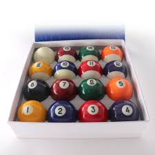 Check spelling or type a new query. American Style 2 1 4 Pool Ball Set