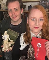 Godless? Oh no honey, we have far too many Gods in this household! I've  mentioned in the past that my fiancé is also a Pagan, a polytheist, a  Witch. One thing that