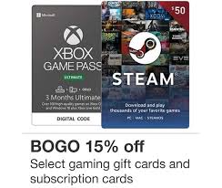 We did not find results for: Target Video Game Gift Cards Subscription Cards Digital Buy One Get 2nd