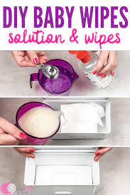 How To Make Homemade Baby Wipes Homemade Baby Wipes Baby Wipes Baby Wipes Recipe