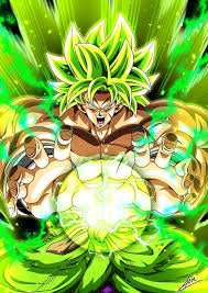 Infinite Power Broly Legendary Ssj Dragon Ball Super Artwork Anime Dragon Ball Super Anime Dragon Ball