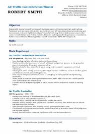 Air Traffic Controller Resume Samples Qwikresume