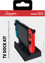 The nintendo switch is nothing short of a sensation. Rocketfish Tv Dock Kit For Nintendo Switch Black Rf Nsdkhu Best Buy