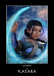 Avatar the last airbender drawings katara. Artstation Zendaya As Katara From Avatar The Last Airbender Fan Cast For The Netflix Series Logan Burns