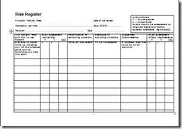 The template can also keep all those who are involved updated on the latest information. Risk Register Resources Safety Risk Net