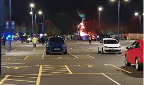 Leicester city owner vichai srivaddhanaprabha was killed along with four others when a helicopter crashed outside the stadium over the weekend. Leicester Helicopter Crash Several Feared Dead As Schmeichel Rushes To Horror Fireball Football Sport Express Co Uk