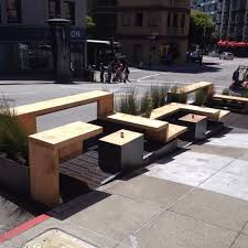 Parklet By Jeff Burwell At Reveille Coffee Co Urban Furniture Design Urban Spaces Design Street Furniture