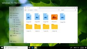 Windows 10 File Explorer Redesign On Behance In 2020 Windows 10 Redesign App Design