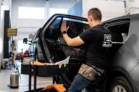 We don't remove door panels to installing the film. Window Tinting Edmonton Window Tinting Experts First Detailing Studio