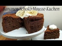 Thermomix Tm31 Tm5 Tm6 Bananen Schoko Mousse Kuchen Feedback Temial Youtube Schoko Bananen Kuchen Bananen Kuchen Mousse Kuchen