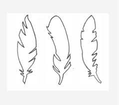 Cut out the shape and use it for coloring, crafts, stencils, and more. Feather Template Worksheets Teaching Resources Tpt