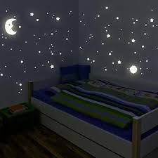 Wandtattoo Sonne Mond Sterne Sorgt Fur Eine Atemberaubende Sternenhimmel Im Kinderzimmer Tagsuber L Weltraum Schlafzimmer Kinderzimmer Dekor Schlafzimmer Deko