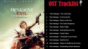 I was just hoping it would end on a higher note. Resident Evil The Final Chapter Ost Tracklist Youtube