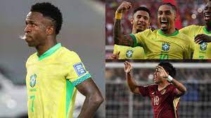 Brazil player ratings vs Venezuela: Vinicius Jr's nightmare goes on! Real  Madrid star misses penalty as Selecao drop more World Cup qualifying points  despite Raphinha rocket | Goal.com