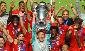 The champions league returns tuesday less than two months after bayern munich won the title. Bayern Munich Win The Champions League As Kingsley Coman Header Downs Paris Saint Germain Daily Mail Online