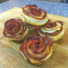 Pepperoni Pizza Roses R Food Rose Recipes Pizza Roses Food