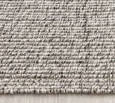 Wool with jute, hand knotted kilim rug. Chunky Wool Jute Rug Pottery Barn