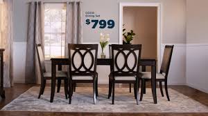 Dining room table sets can cost as much as $10,000! Bob S Discount Furniture 799 Dining Room Sets Delivered To You Ad Commercial On Tv