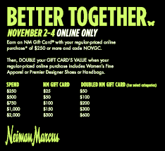 Check your gift card balance. Neiman Marcus
