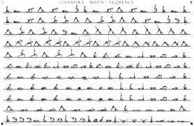 Chandra Krama Moon Salutation Sequence Ashtanga Vinyasa Yoga Yoga Sequences Vinyasa Yoga